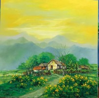 Nguyen Minh Son, Afternoon Sky - ArtOfHanoi.com
