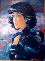 Nguyen Van Cuong, Young Mother - ArtOfHanoi.com