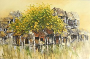 Nguyen Minh Son, Summer Rain - ArtOfHanoi.com